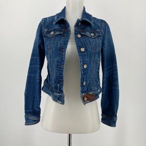 Anthropologie Pilcro Denim Jacket Blue Jean
